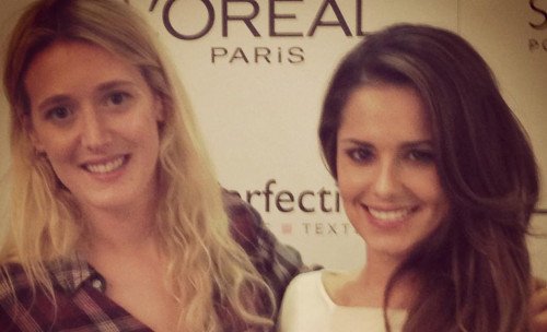 Шерил Cole блюда на носить макияж в видео кампании по уходу за кожей L'Oréal