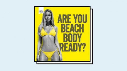 Это объявление «Beach Body готово» становится все очищенным от Watchdog