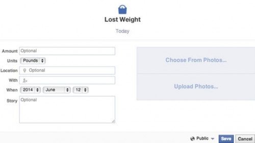 Почему вы хотите поделиться своей потерей веса на Facebook?