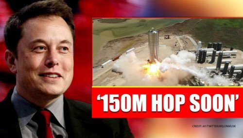 SpaceX запускает прототип ракеты Starship SN5, Илон Маск говорит, что он `` скоро прыгнет ''