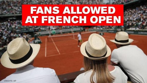 Открытый чемпионат Франции по теннису позволит заполнить 60% стендов толпой, предоставят дезинфицирующие средства